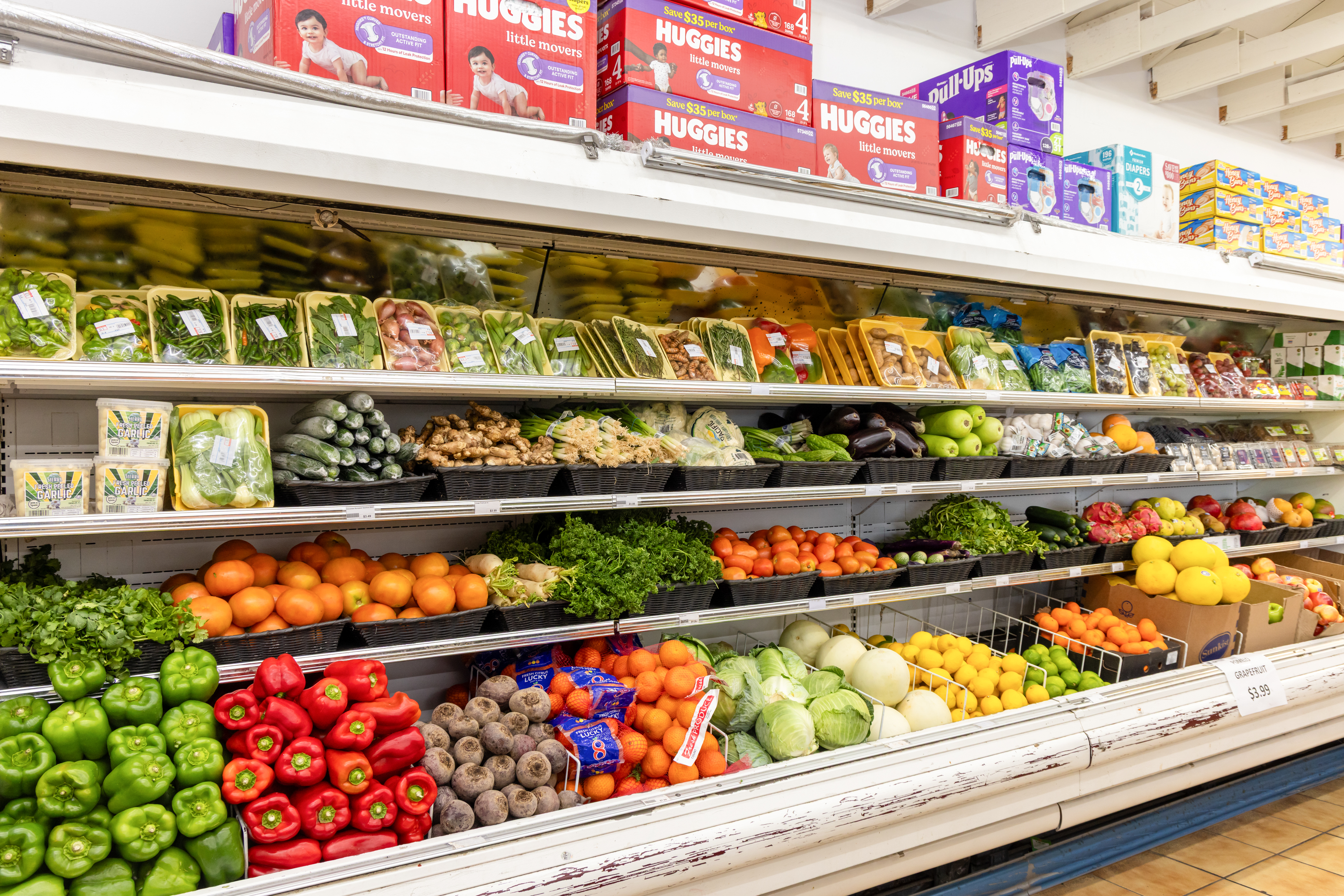 Bountiful Fresh Produce Section